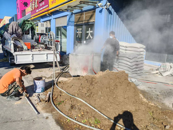 涞水顶管注浆加固